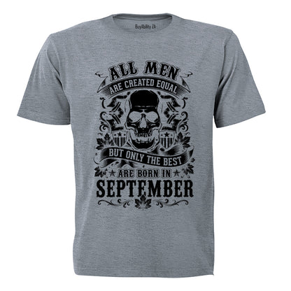 The Best Are Born in September - Adults - T-Shirt - BuyAbility South Africa