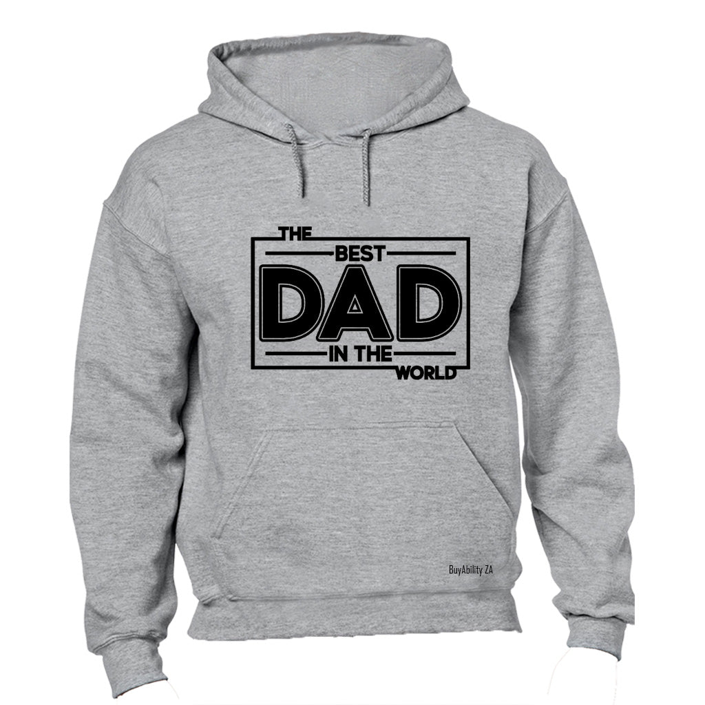 The Best Dad in the World - Hoodie - BuyAbility South Africa
