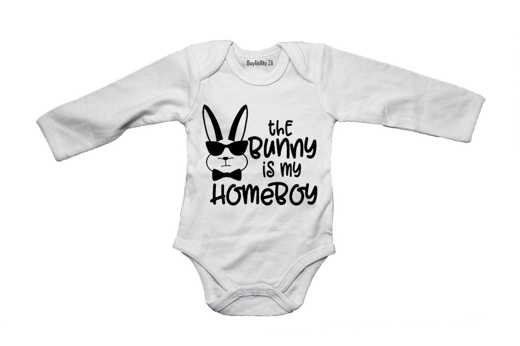 The Bunny is My Homeboy - Easter - Baby Grow