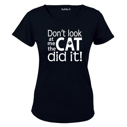 The Cat Did It - Ladies - T-Shirt