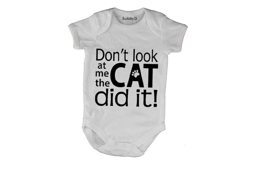 The Cat Did It - Baby Grow