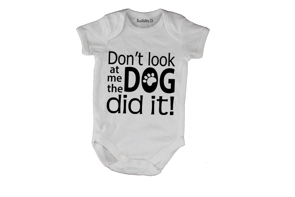 The Dog Did It - Baby Grow