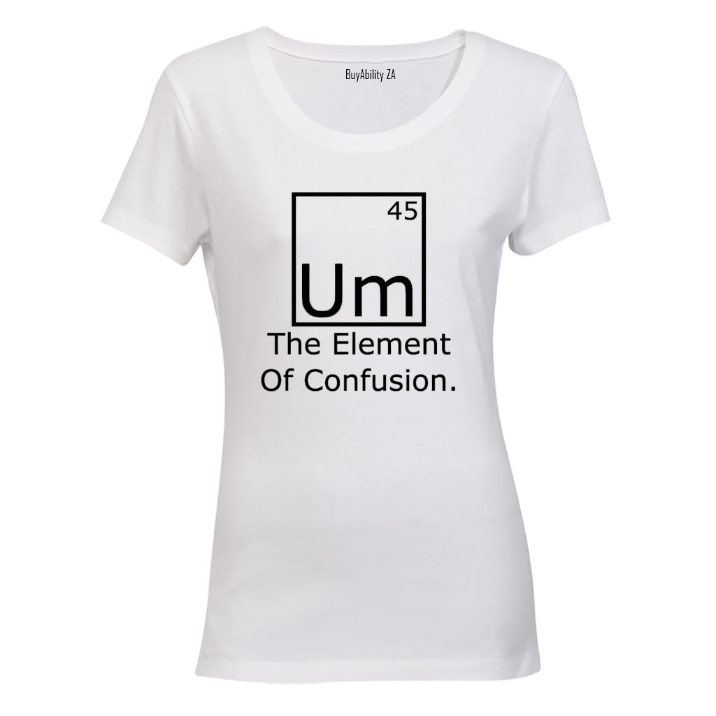 The Element of Confusion - Ladies - T-Shirt - BuyAbility