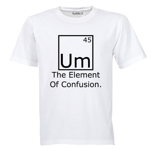 The Element of Confusion - Adults - T-Shirt - BuyAbility