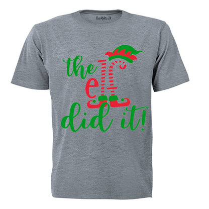 The ELF Did It - Christmas - Adults - T-Shirt