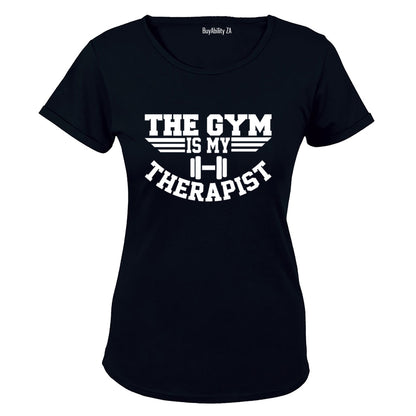 The Gym is my Therapist - Ladies - T-Shirt