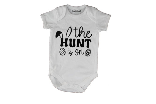 The Hunt Is On - Easter - Baby Grow