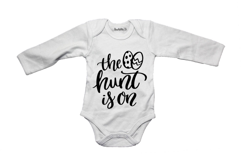 The Hunt is On - Easter Inspired - Baby Grow