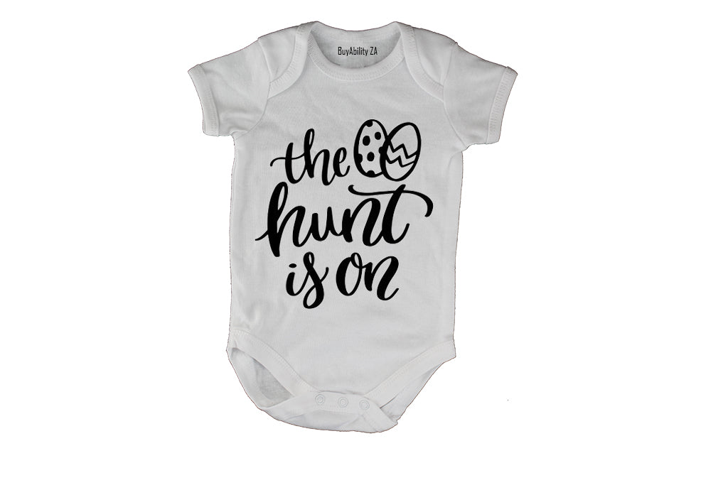 The Hunt is On - Easter Inspired - Baby Grow