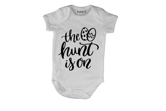 The Hunt is On - Easter Inspired - Baby Grow