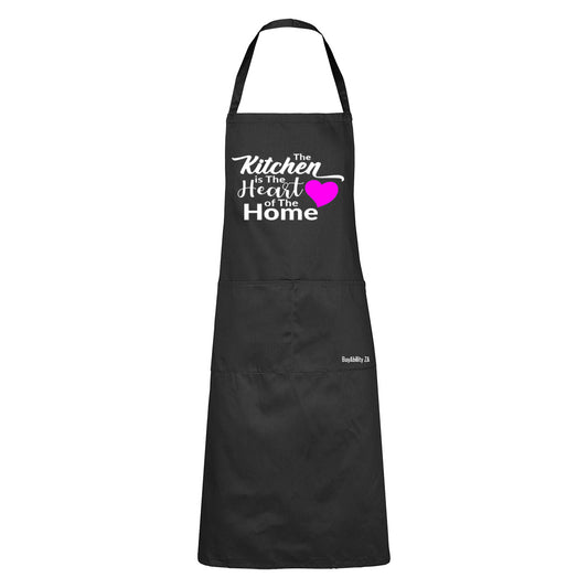 The Kitchen is the Heart of the Home - Pink Heart - Apron