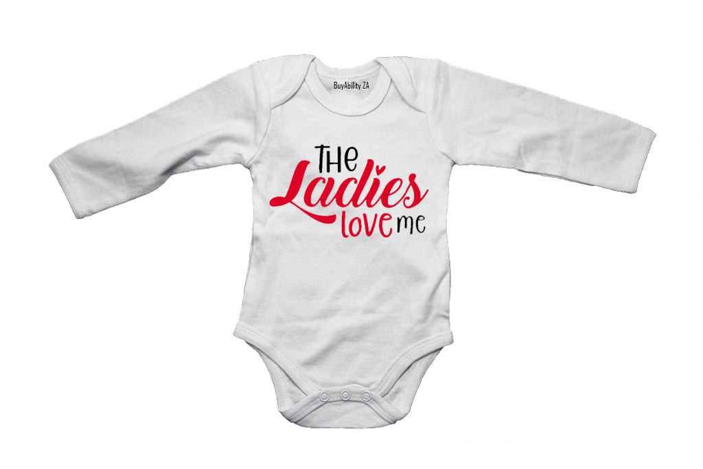 The Ladies Love Me - Valentine - Baby Grow