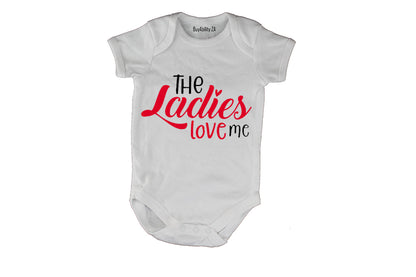 The Ladies Love Me - Valentine - Baby Grow