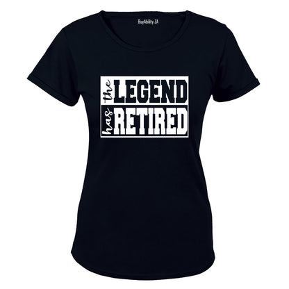 The Legend Has Retired - Ladies - T-Shirt