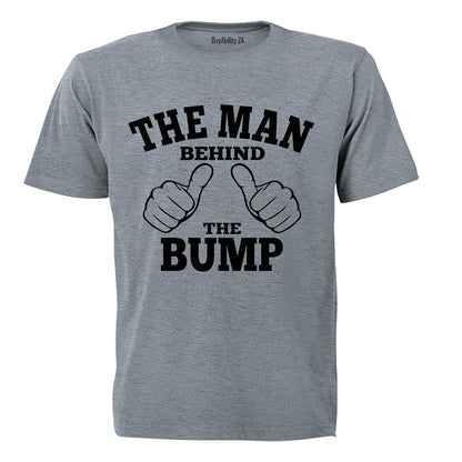 The Man Behind The Bump - Thumbs - Adults - T-Shirt