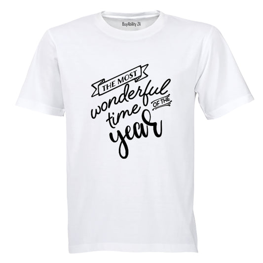 The Most Wonderful Time of the Year - Adults - T-Shirt
