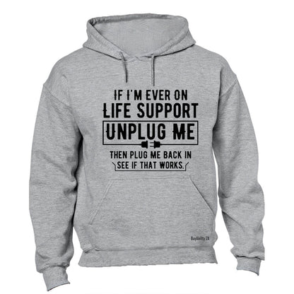 Then Plug Me Back In - Hoodie - BuyAbility South Africa