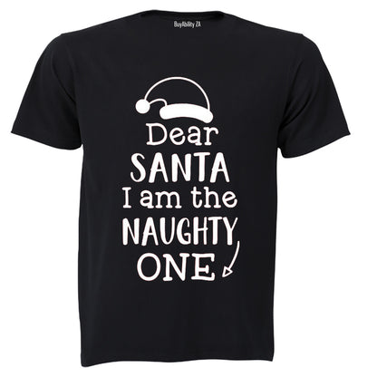 The Naughty One - Christmas - Adults - T-Shirt