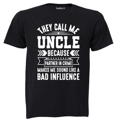 They Call Me Uncle - Adults - T-Shirt - BuyAbility South Africa