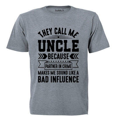 They Call Me Uncle - Adults - T-Shirt - BuyAbility South Africa