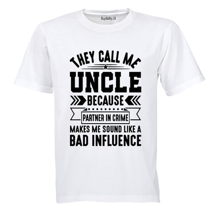 They Call Me Uncle - Adults - T-Shirt - BuyAbility South Africa