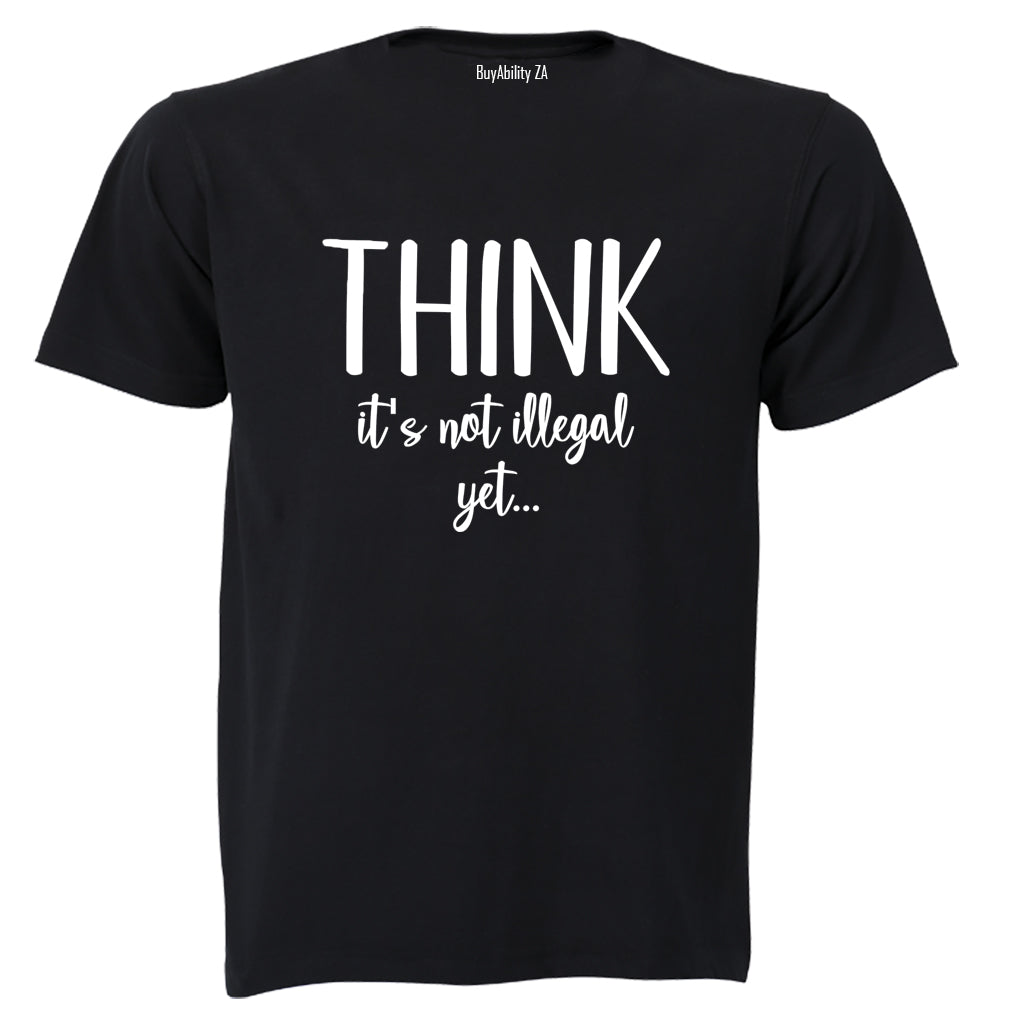Think - Adults - T-Shirt - BuyAbility South Africa