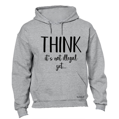 Think - Hoodie - BuyAbility South Africa