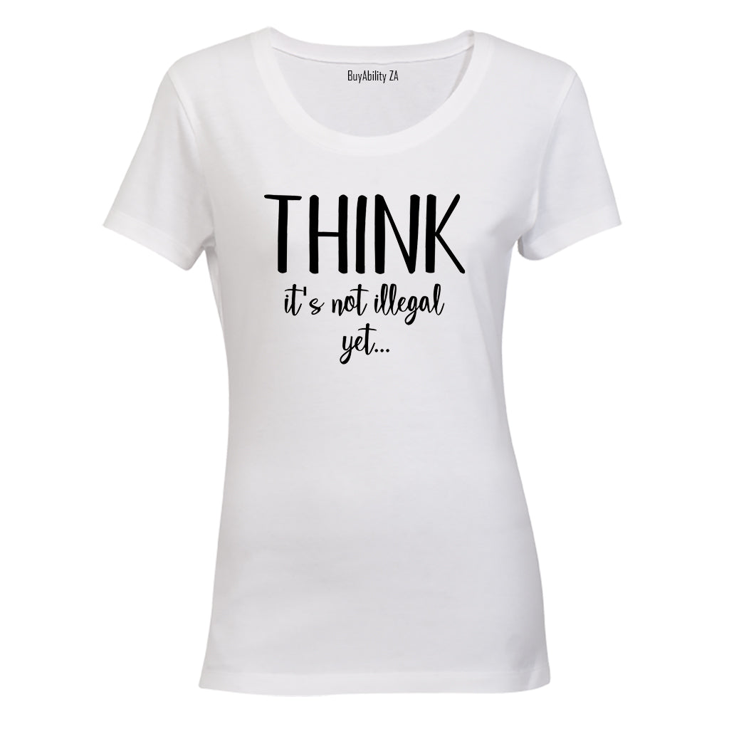 Think - Ladies - T-Shirt - BuyAbility South Africa