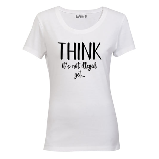 Think - Ladies - T-Shirt - BuyAbility South Africa