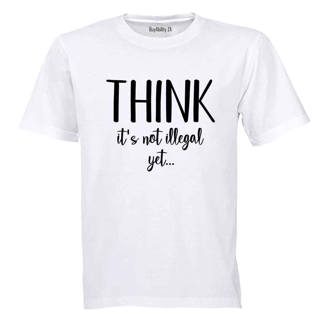 Think - Adults - T-Shirt - BuyAbility South Africa
