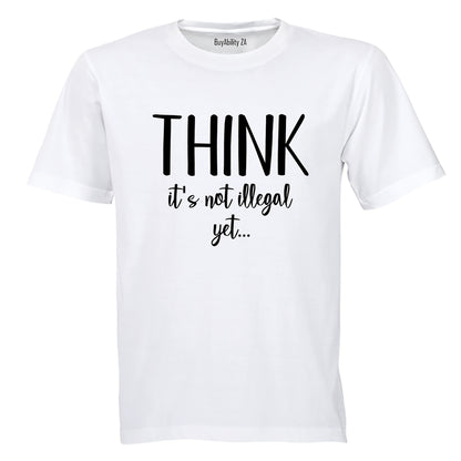 Think - Adults - T-Shirt - BuyAbility South Africa