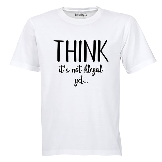 Think - Adults - T-Shirt - BuyAbility South Africa