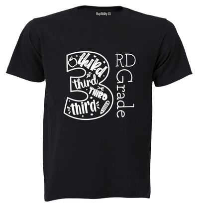 Third Grade - Kids T-Shirt