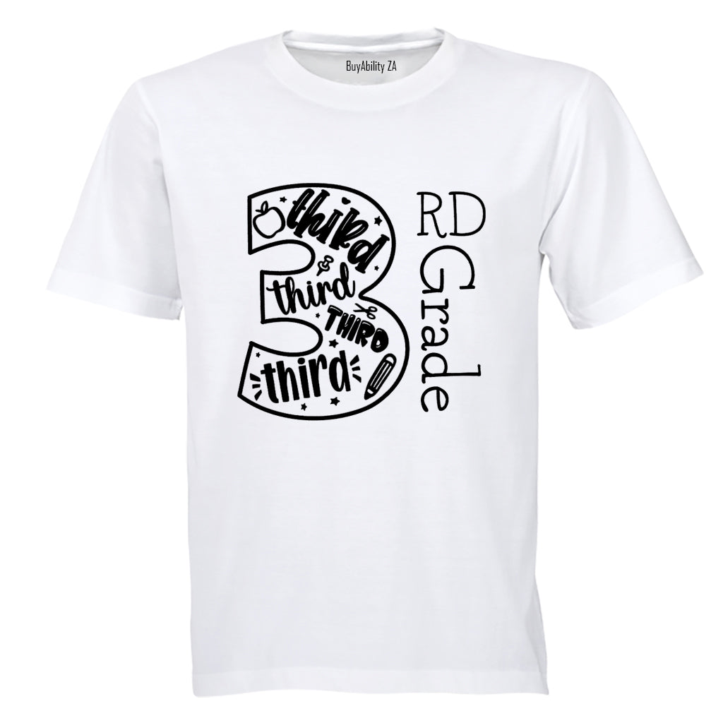 Third Grade - Kids T-Shirt