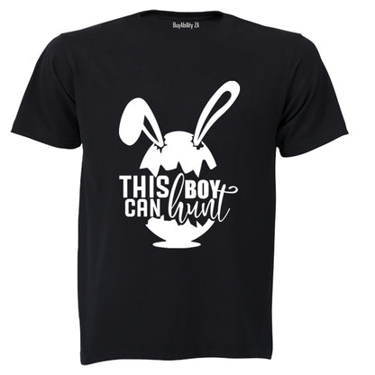 This Boy Can Hunt - Easter - Kids T-Shirt