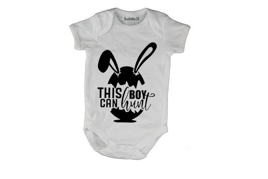 This Boy Can Hunt - Easter - Baby Grow
