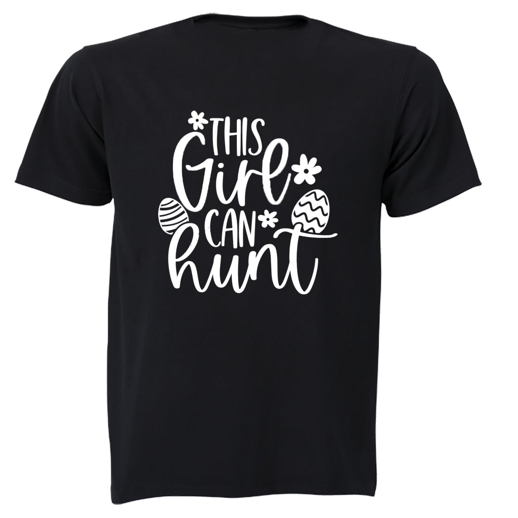 This Girl Can Hunt - Easter - Kids T-Shirt - BuyAbility South Africa