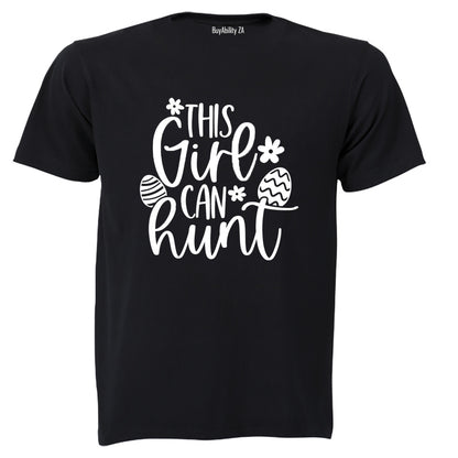 This Girl Can Hunt - Easter - Kids T-Shirt