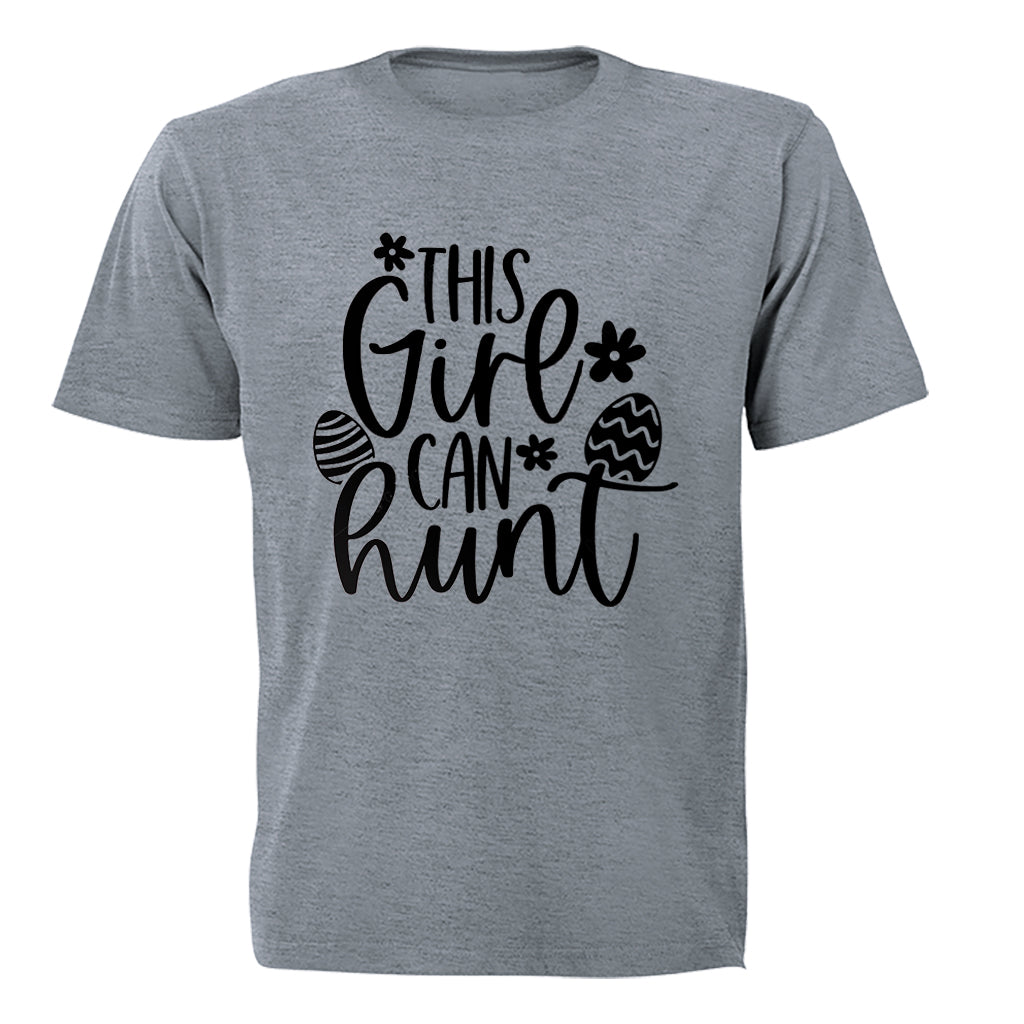 This Girl Can Hunt - Easter - Kids T-Shirt - BuyAbility South Africa