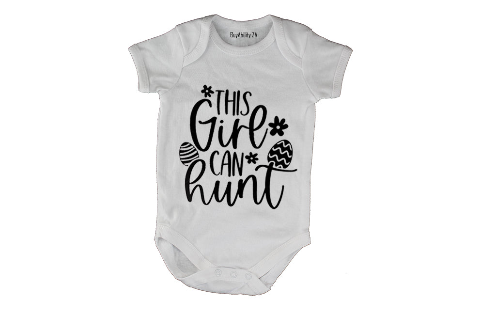 This Girl Can Hunt - Easter - Baby Grow
