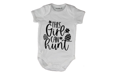 This Girl Can Hunt - Easter - Baby Grow