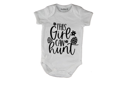 This Girl Can Hunt - Easter - Baby Grow
