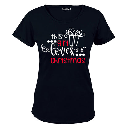 This Girl Loves Christmas - Ladies - T-Shirt