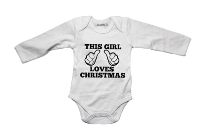 This Girl Loves Christmas - Baby Grow