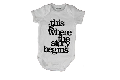 This is Where the Story Begins - Baby Grow