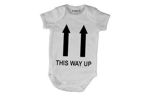 This Way Up - Baby Grow