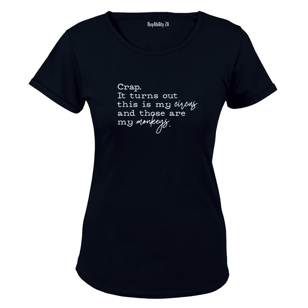 Those Are My Monkeys - Ladies - T-Shirt - BuyAbility South Africa
