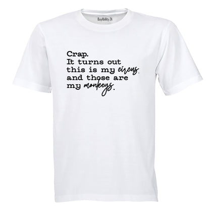 Those Are My Monkeys - Adults - T-Shirt - BuyAbility South Africa