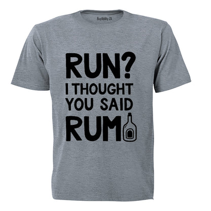 Thought You Said RUM - Adults - T-Shirt - BuyAbility South Africa