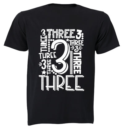 Three - Kids T-Shirt - BuyAbility South Africa